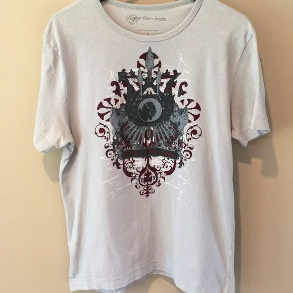 Calvin Klein Men’s Graphic T-Shirt - Picture 1 of 5